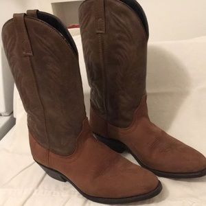Laredo Vamp Fox Cowboy Boots